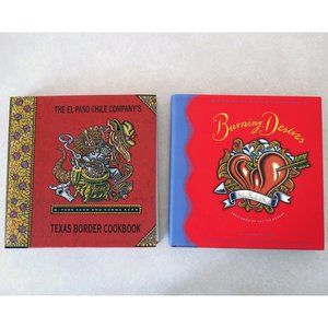 2 NEW The El Paso Chile Company’s Hardcover Cookbooks - W. Park Kerr - Texas